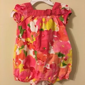 Janie and Jack Floral Bubble